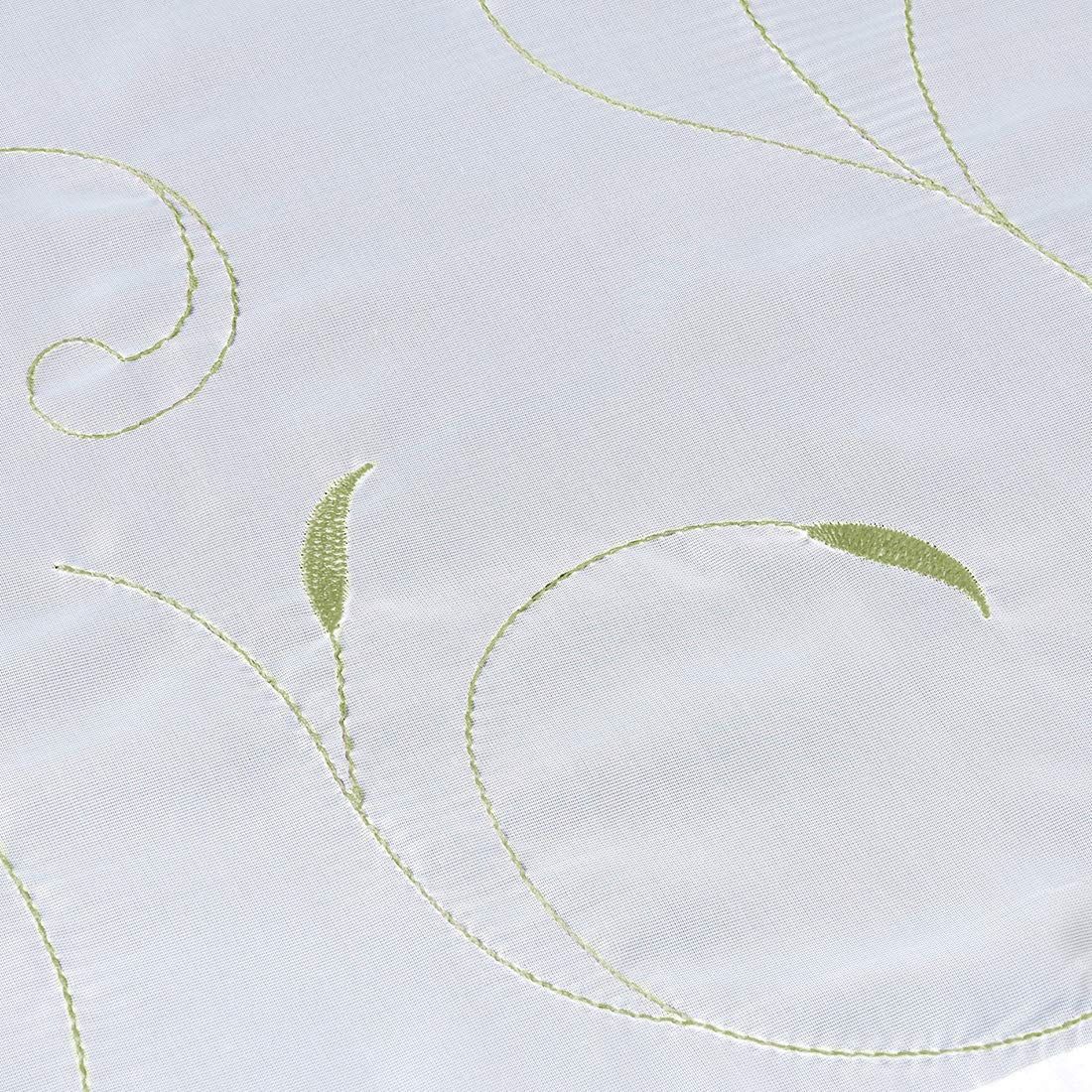 Top Rod Pocket Window Shades Kitchen Small Curtain Tie Up Adjustable Balloon view 3