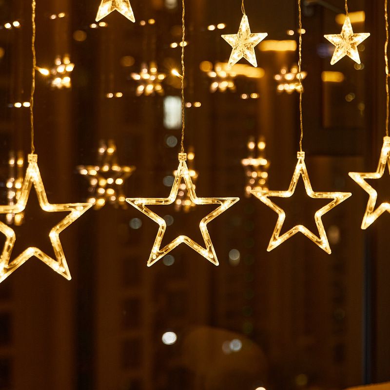 Window Curtain Lights with Modes Ramadan Decoration for Christmas view 2