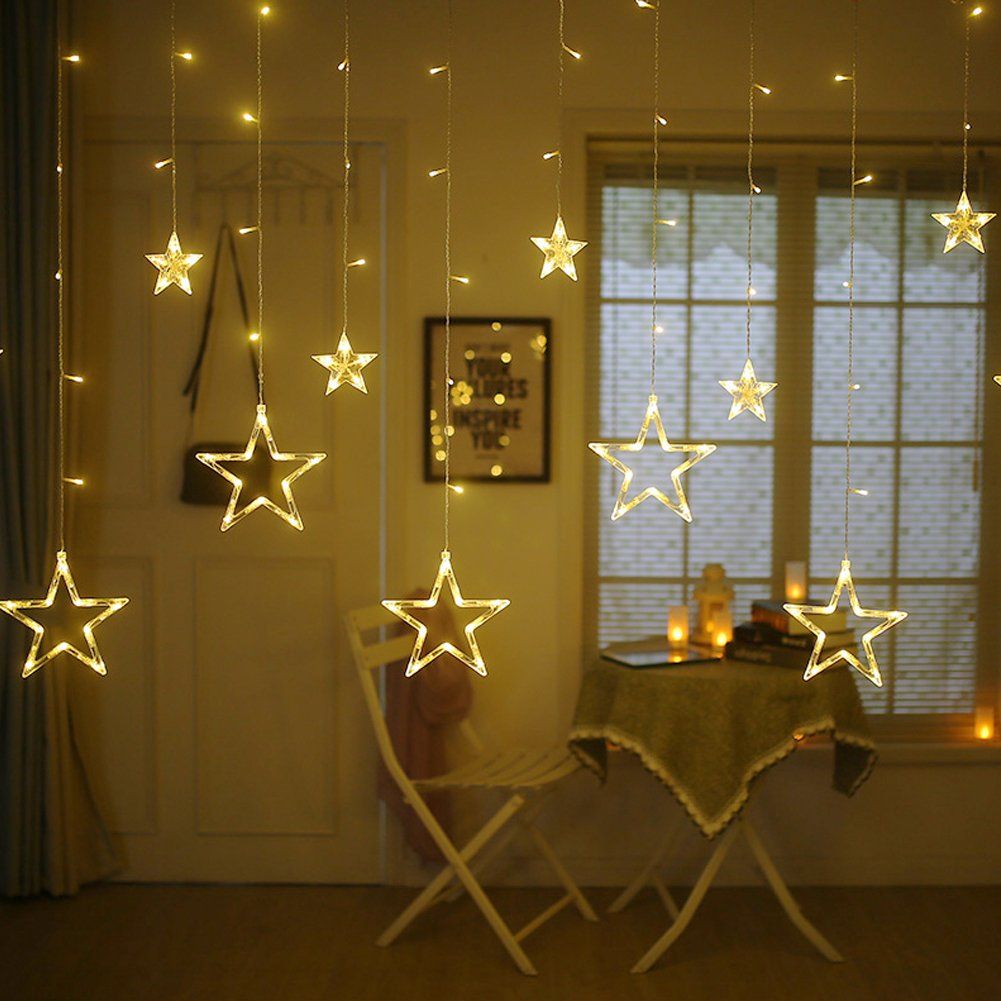 Window Curtain Lights with Modes Ramadan Decoration for Christmas view 4