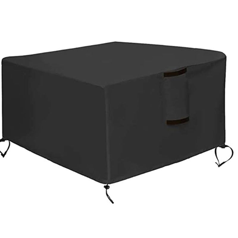 Square Fire Pit Cover Heavy Duty Waterproof Fire Table Cover — image 1