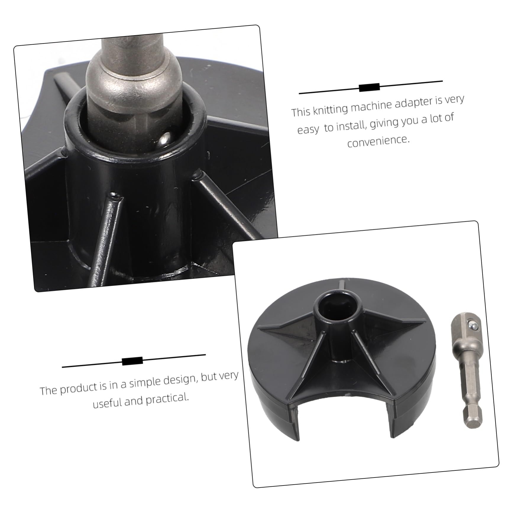 Crank Adapter Knitter Adapter Knitting Machine Crank Handle Adapter Automatic view 4