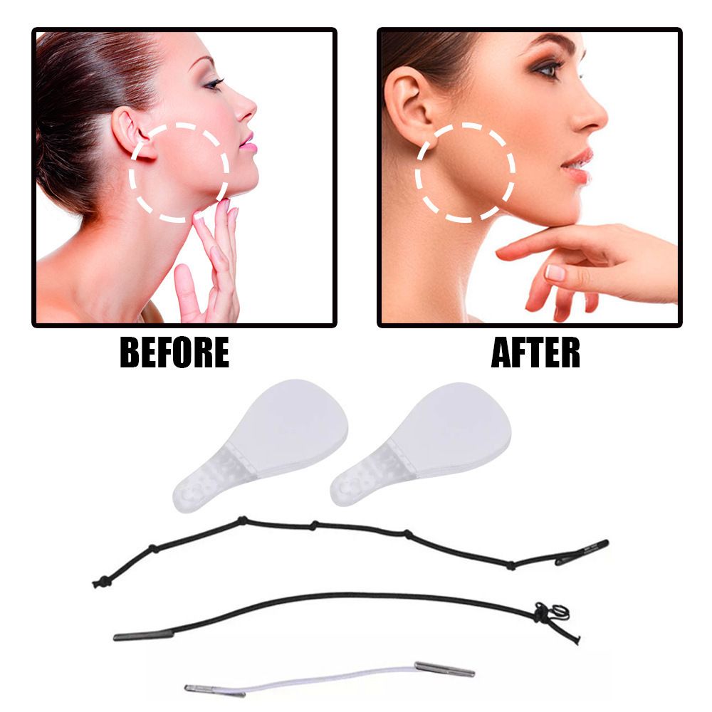 Face Lift Tape,40 Pcs Ultra-thin Invisible Face Tape with Lifting Ropes view 3