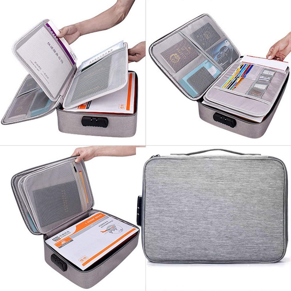 Multi-Layer Storage Pouch Credential Bag view 5