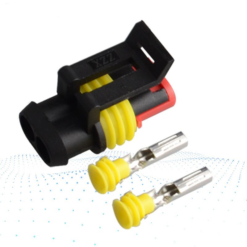 2 wire connectors automotive Connector car water proof waterproof wire view 6