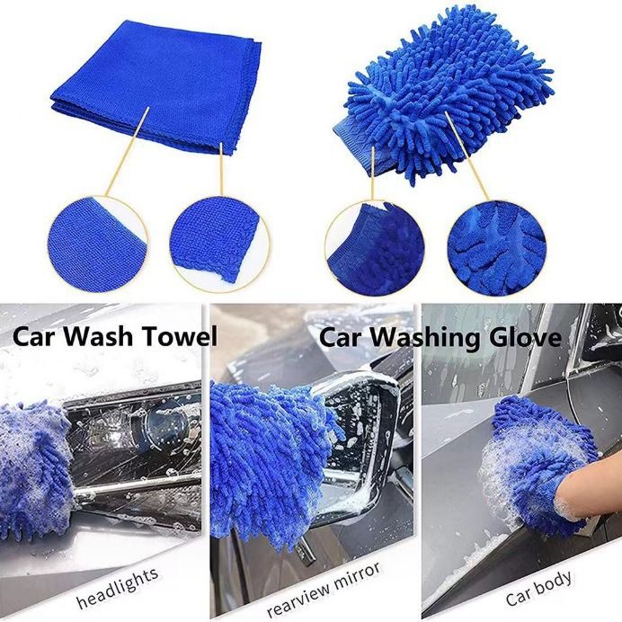 Car Detailing Brushes Kit 18pcs Auto Detailing Brushes Set for Car Seat view 3