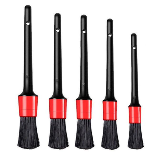 Car Detailing Brushes Kit 18pcs Auto Detailing Brushes Set for Car Seat view 8