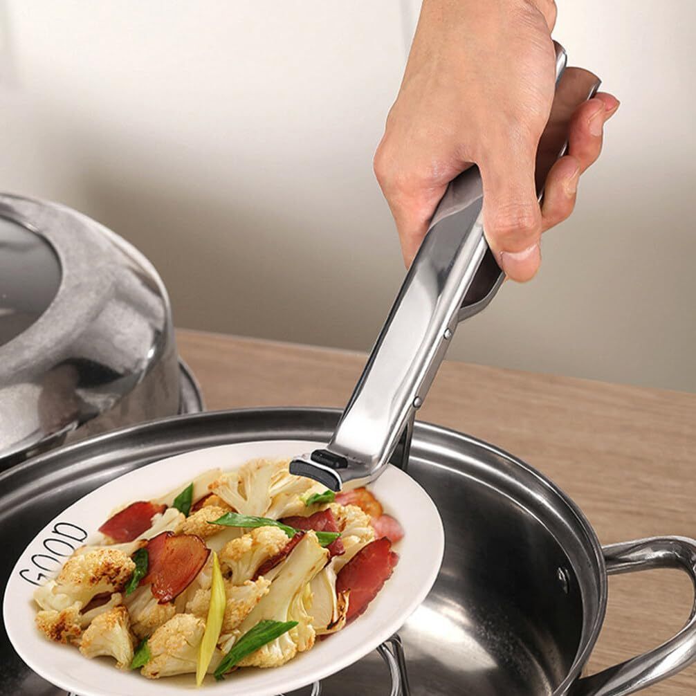 Gripper Stainless Steel Bowls Clips Anti-scalding Plate Lifter Hot Pot Pan view 10