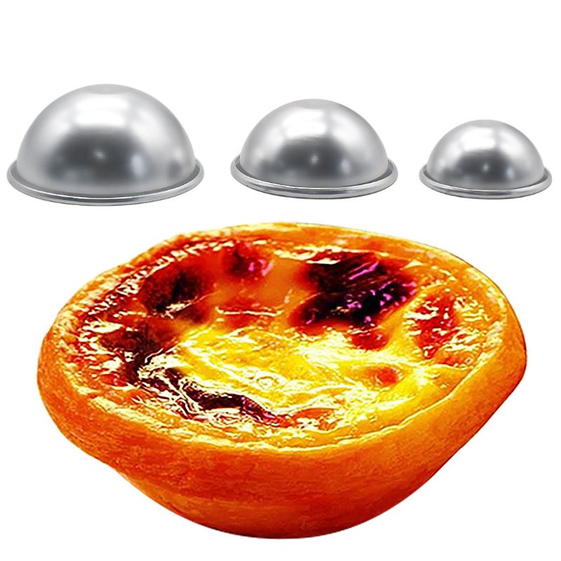 3pcs Rings Metal Cupcake Cups Silicone Baking Trays Accessories Chocolate view 6