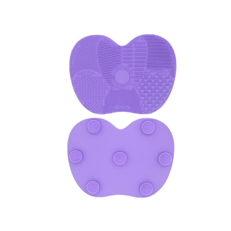 Silicon Makeup Brush Cleaning Mat Makeup Brush Cleaner Pad Cosmetic Brush view 2