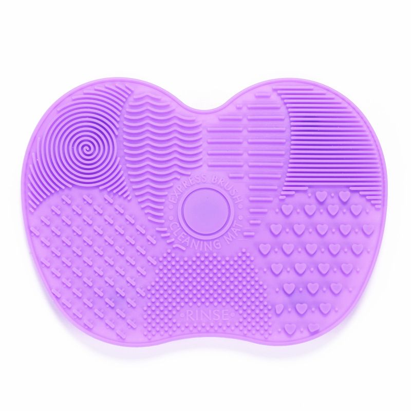 Silicon Makeup Brush Cleaning Mat Makeup Brush Cleaner Pad Cosmetic Brush view 6