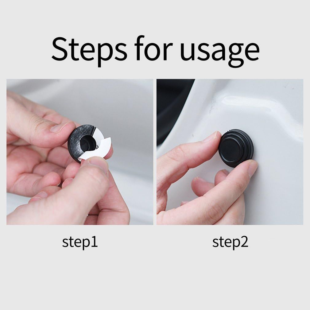 10pcs Car Door Shock Absorber Sound Insulation Cars Doors Closer Shock Pad view 10