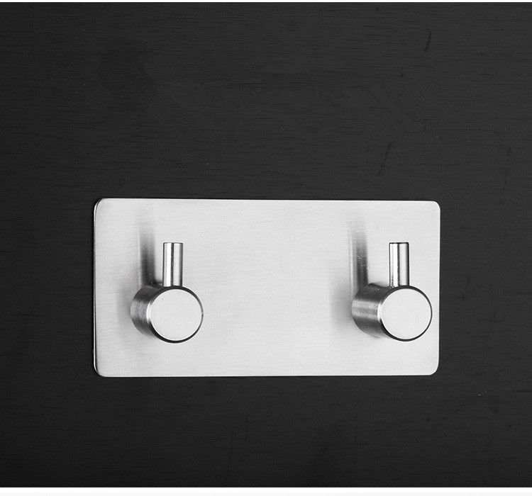 Self Adhesive Stainless Steel Hooks view 9