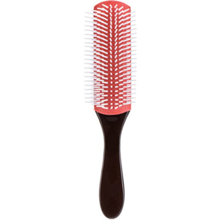 9-Rows Cushion Nylon Bristle Hair Brush Women Men Curly Wet or Dry Hair view 8