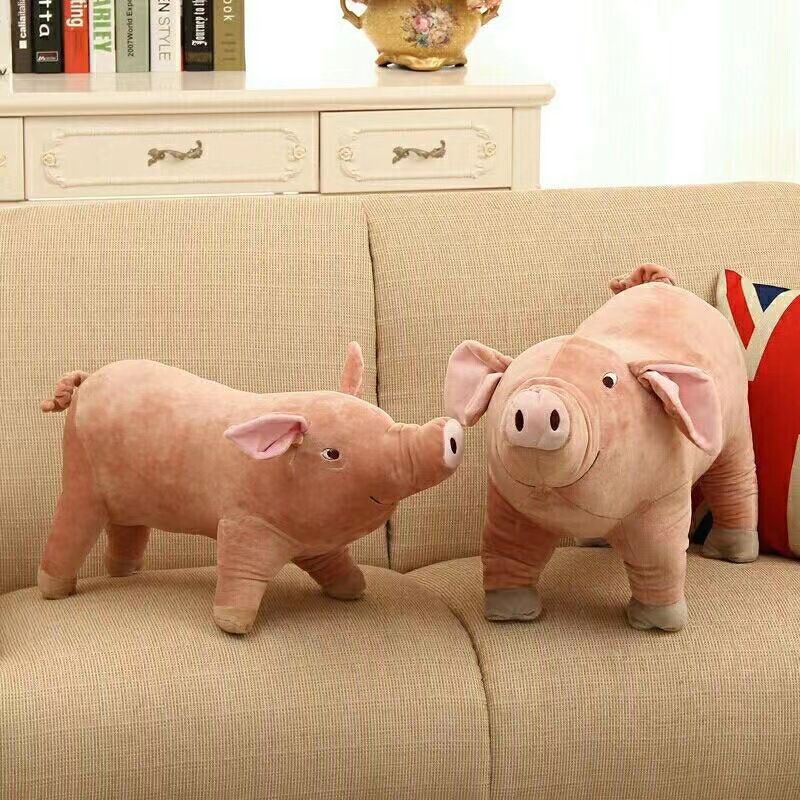 Stuffed Animal Piggy - Piglet Plush Toy Pink Pig Stuffed Animal view 3