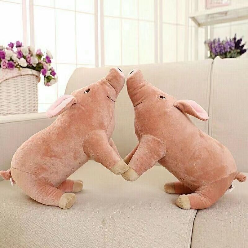 Stuffed Animal Piggy - Piglet Plush Toy Pink Pig Stuffed Animal view 5