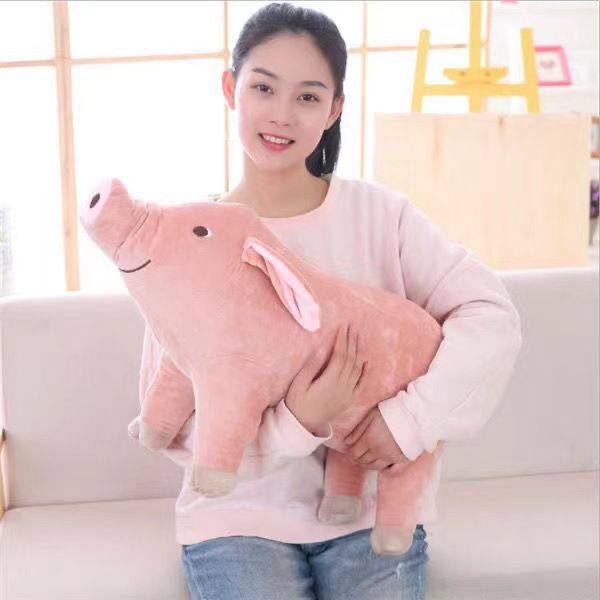 Stuffed Animal Piggy - Piglet Plush Toy Pink Pig Stuffed Animal view 10