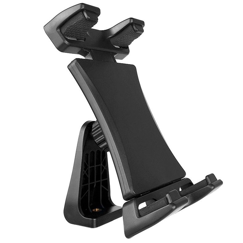 Tripod Mount Adapter 360 Degree Rotatable Universal Tablet Clamp Holder for
