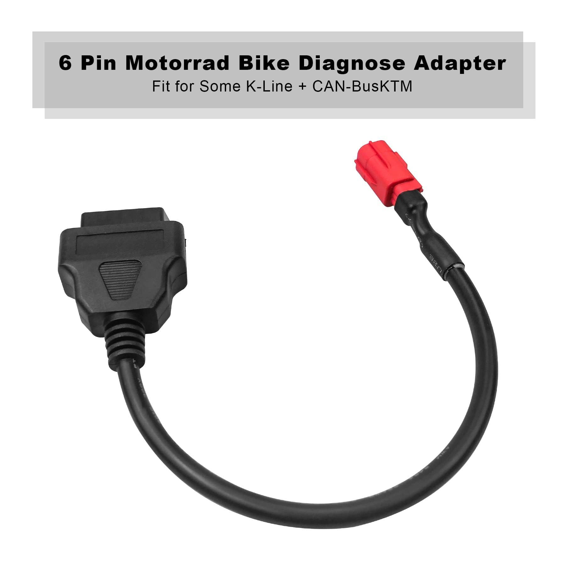 Universal Motorcycle Diagnostic Adapter Cable Motorcycles Fault Detection view 7