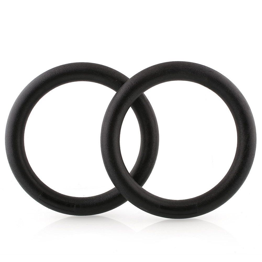 Gymnastic Rings, Exercise Olympic Rings with Adjustable Straps, Steel Buckles view 9
