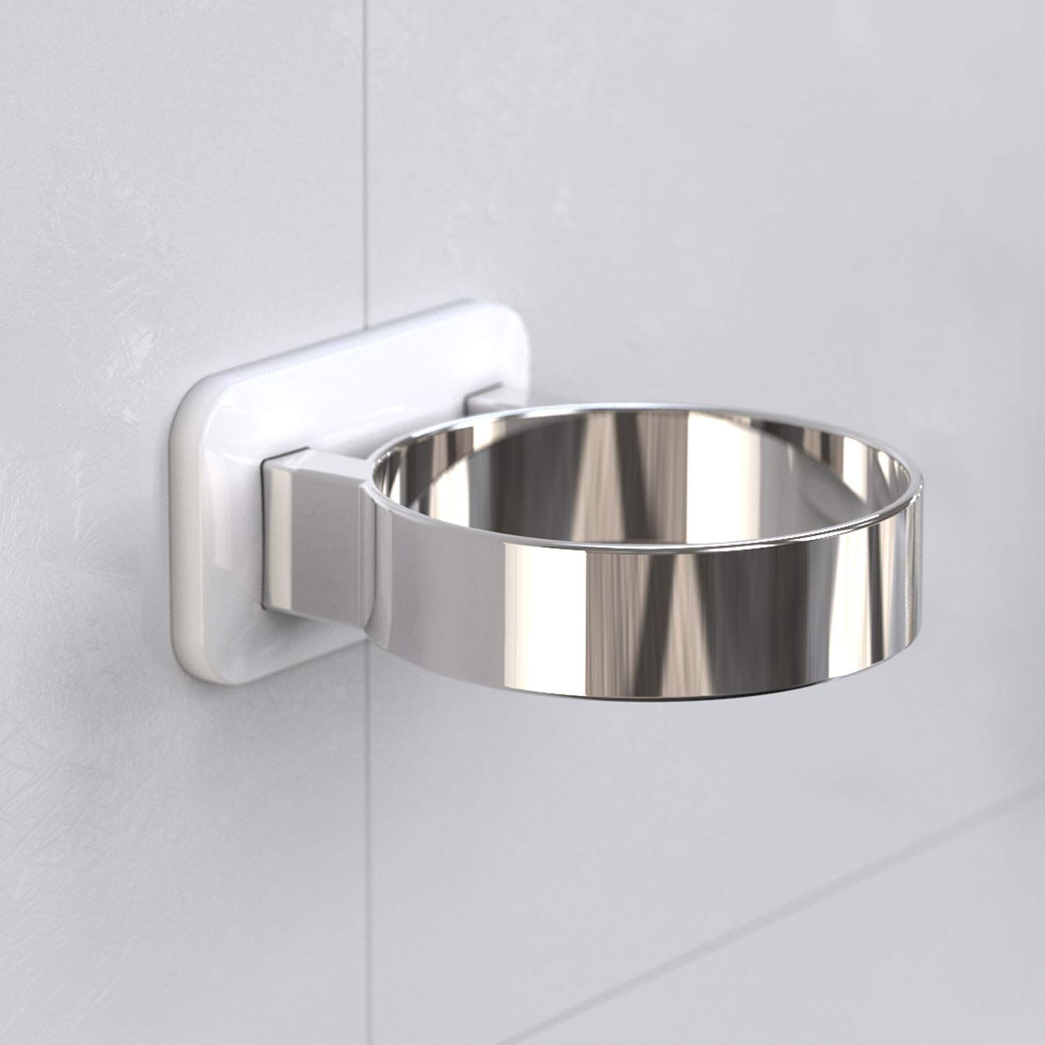 Hair Dryer Holder, Bathroom Hair Dryer Holder, Hair Care Tools Holder Wall view 5