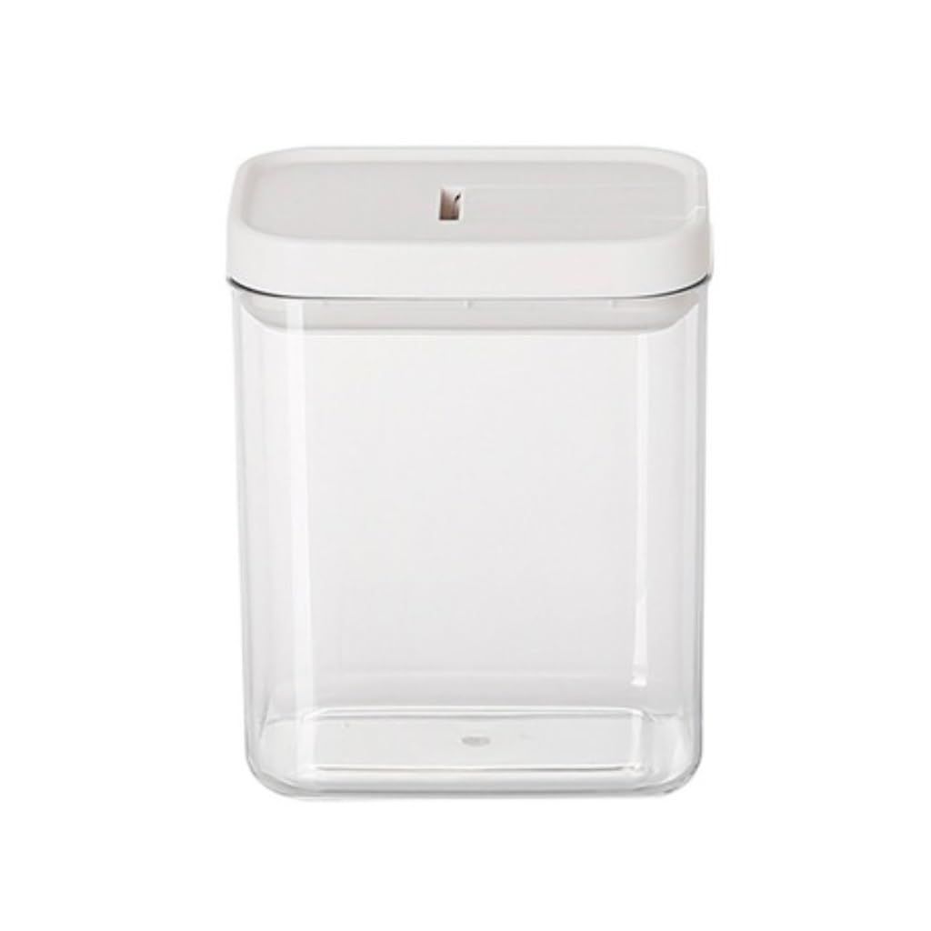 Food Storage Kitchen Storage Sealed Canned Grain Storage Box Transparent view 3
