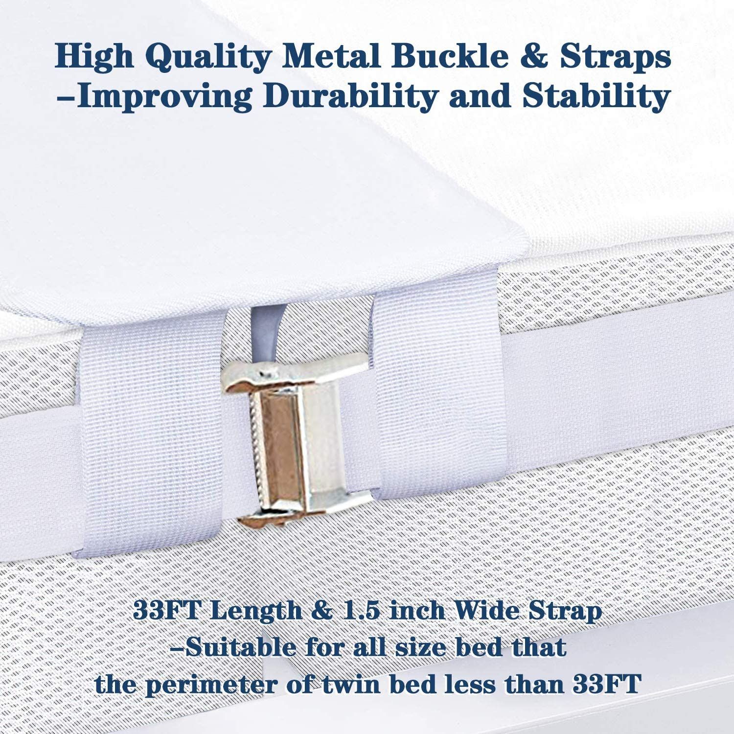 Thicken Memory Bed Gap Filler Adjustable Bed Bridge Mattress Connector with view 7