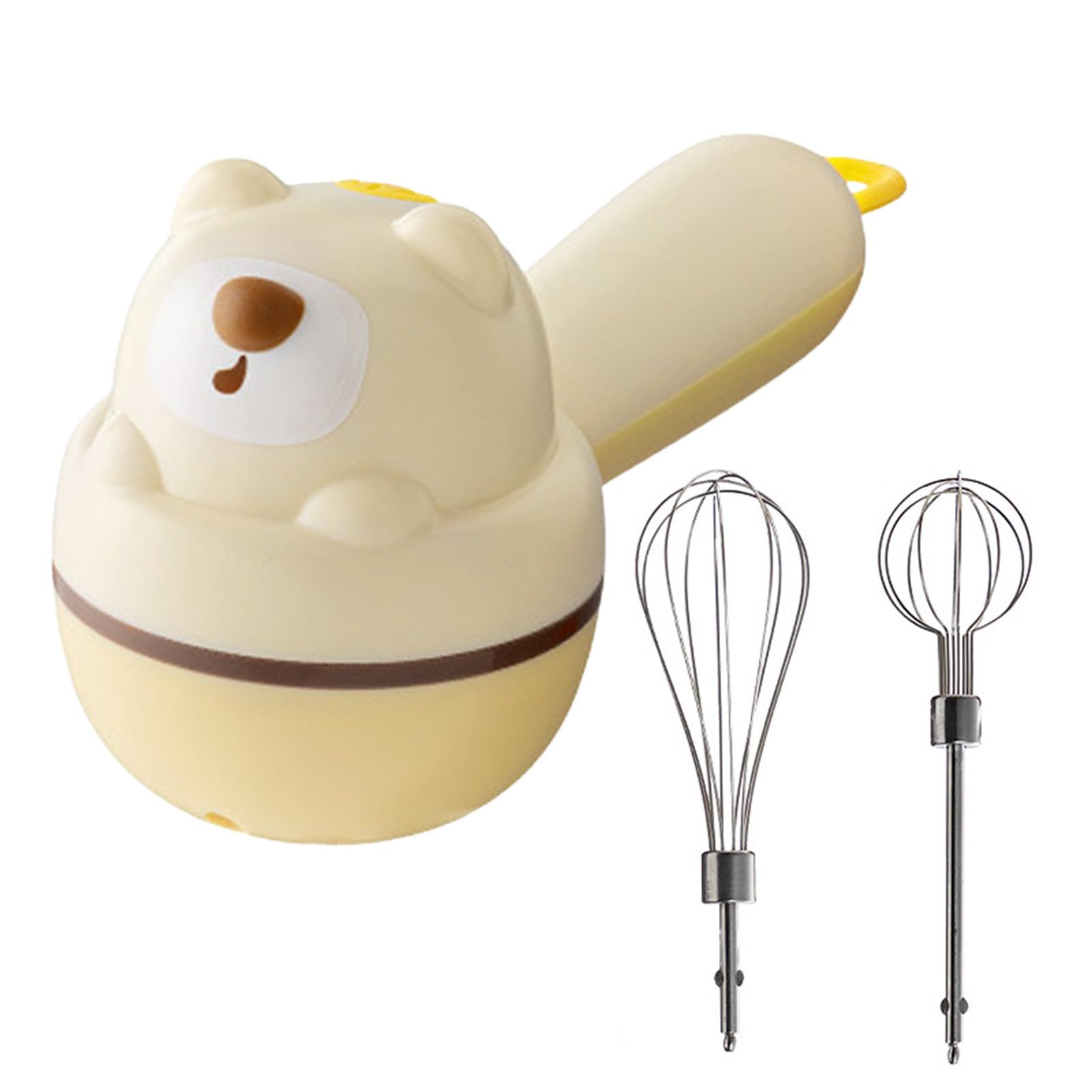Electric Hand Mixer, Bear Shape Handheld Kitchen Blender, Kitchen Hand Mixer