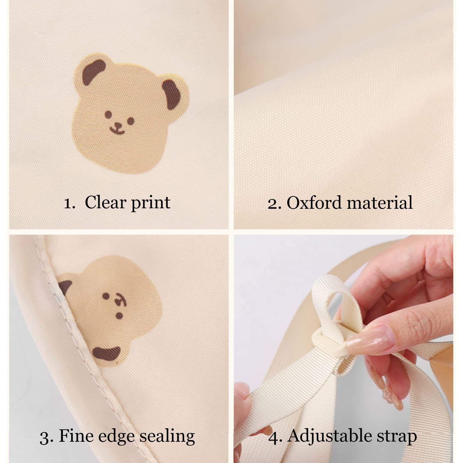 Cute Collapsible Oxford Car Back Seat Hanging Organizer Multifunction view 4