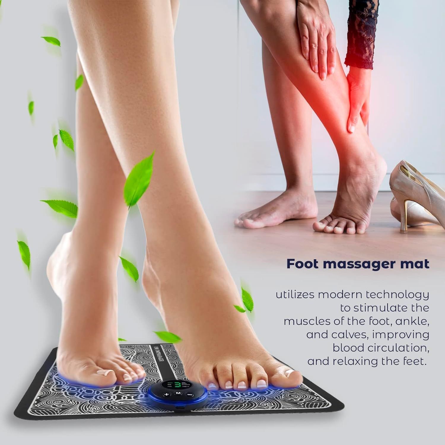 Foldable Foot and Calf Massager view 3