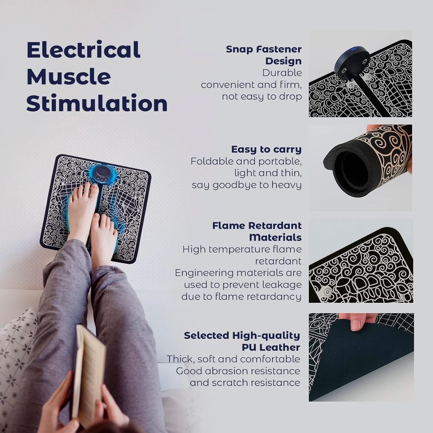 Foldable Foot and Calf Massager view 10