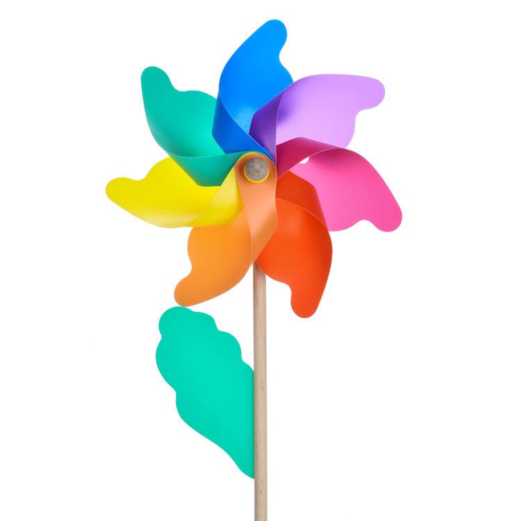 2 Pack Rainbow Pinwheels view 2