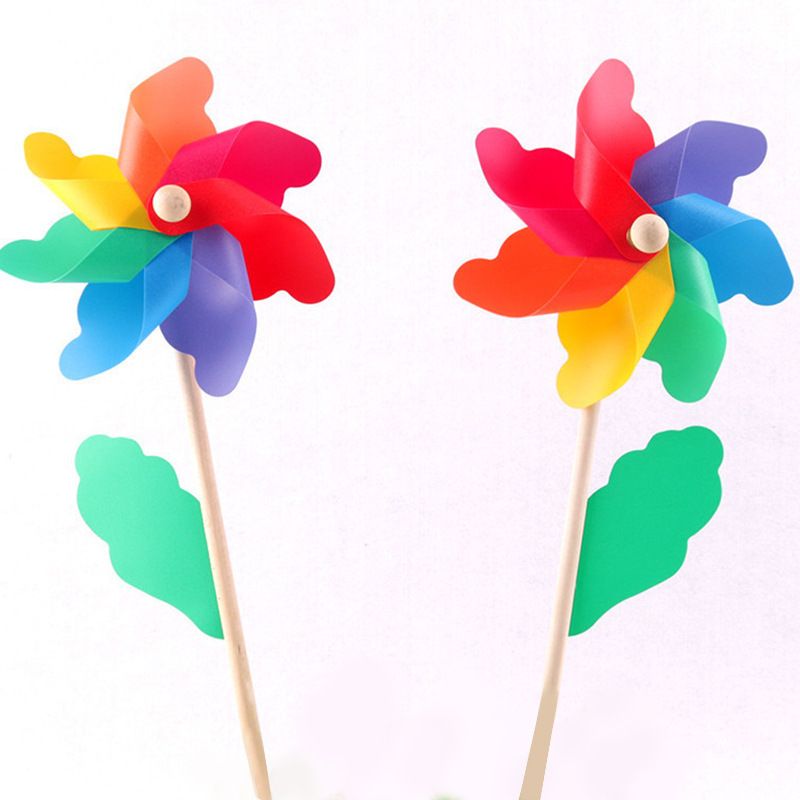 2 Pack Rainbow Pinwheels view 4