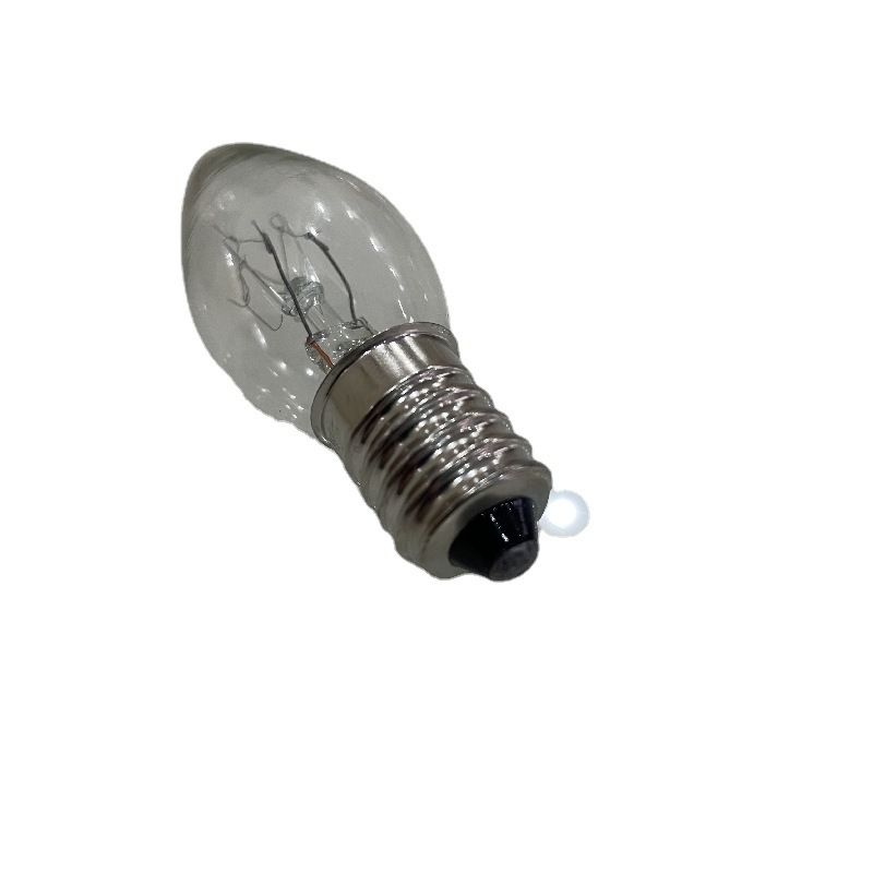 2pcs/Pack Small Screw Candle Bulbs watt Clear Edison Screw in Bulb Warm White view 2