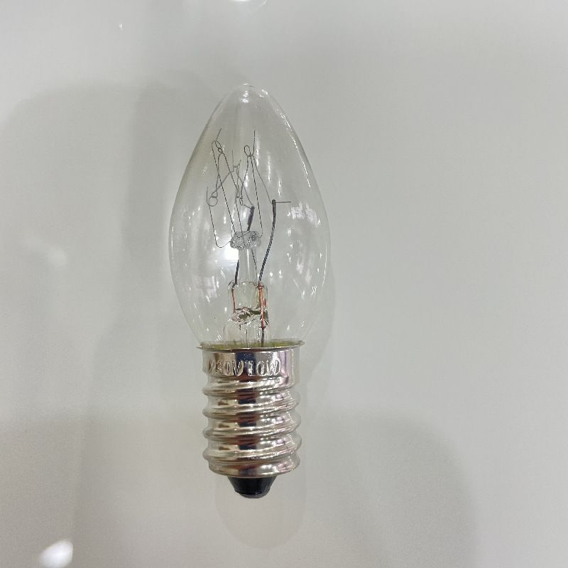 2pcs/Pack Small Screw Candle Bulbs watt Clear Edison Screw in Bulb Warm White view 7