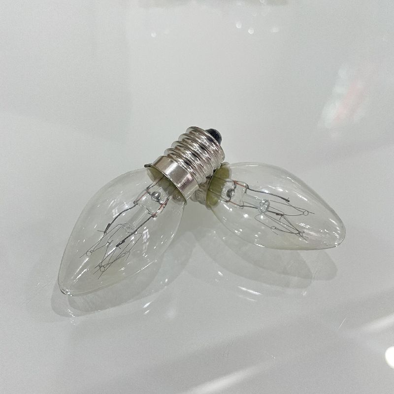 2pcs/Pack Small Screw Candle Bulbs watt Clear Edison Screw in Bulb Warm White view 10