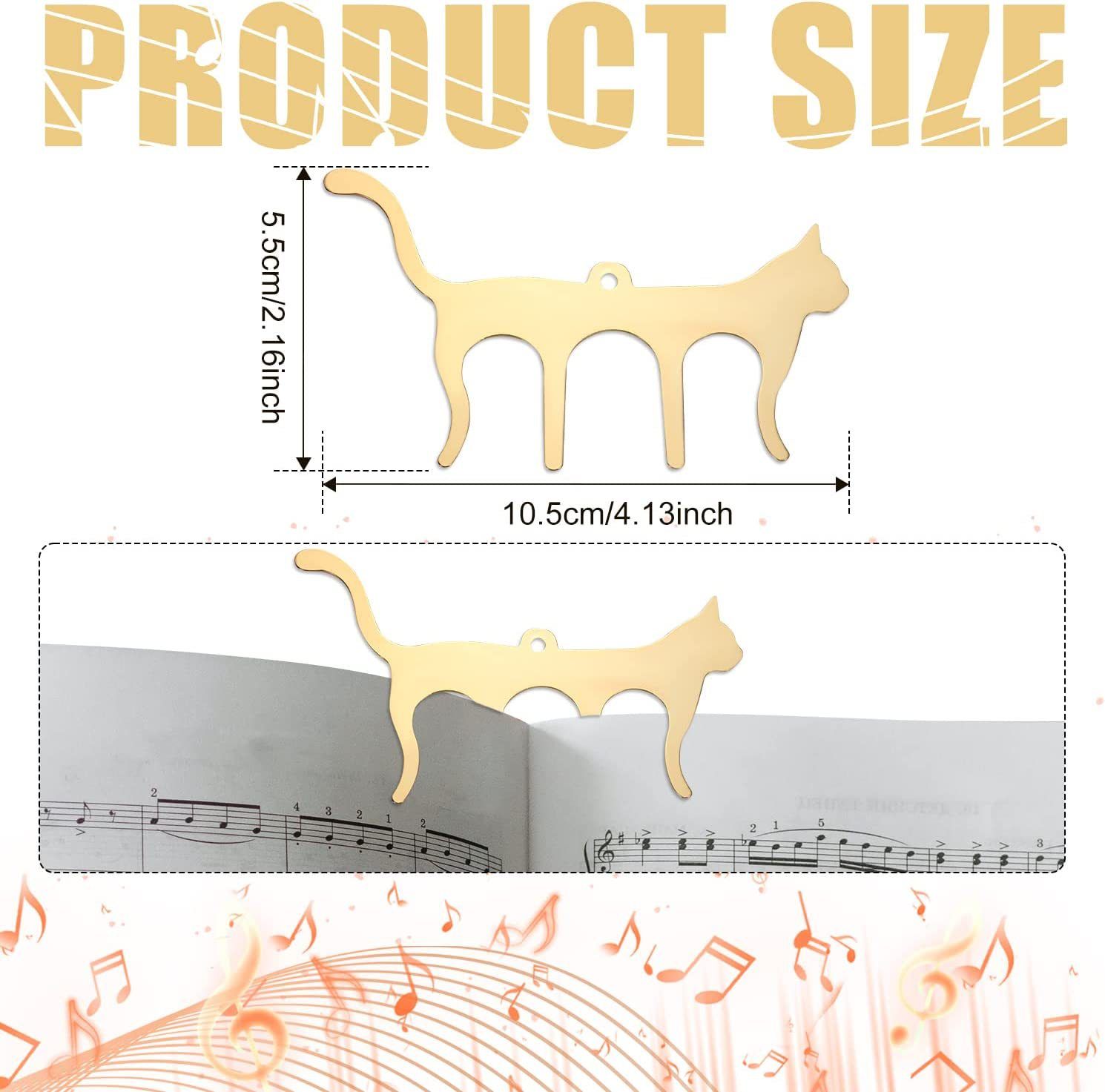 Metal Music Book Clips Sheet Music Page Holder Clips for Sheet Music Stands view 4