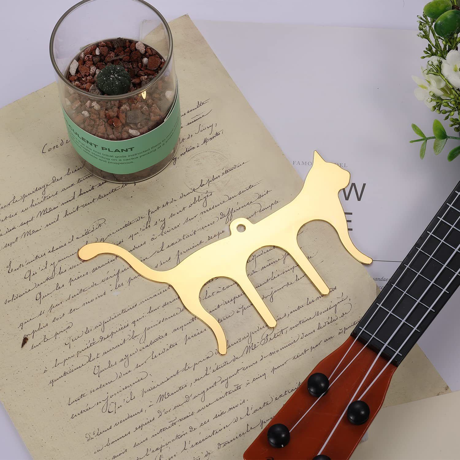 Metal Music Book Clips Sheet Music Page Holder Clips for Sheet Music Stands view 5