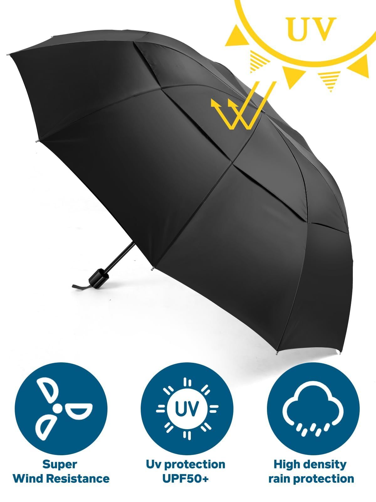 UV Protection Compact Golf Umbrella view 5