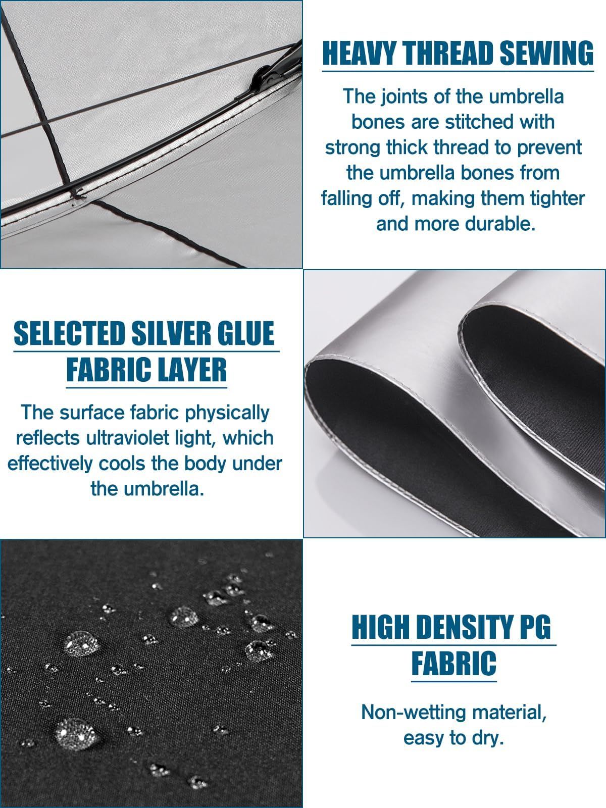 UV Protection Compact Golf Umbrella view 8
