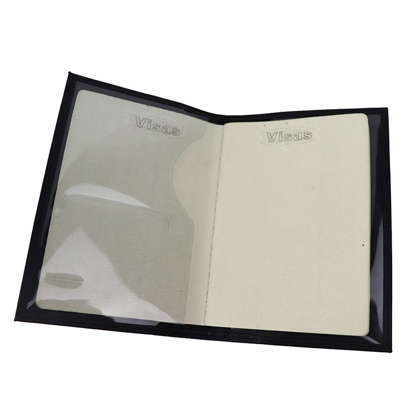Leather Passport Holder, Passport Travel Wallet Cover Case for Men Women view 5