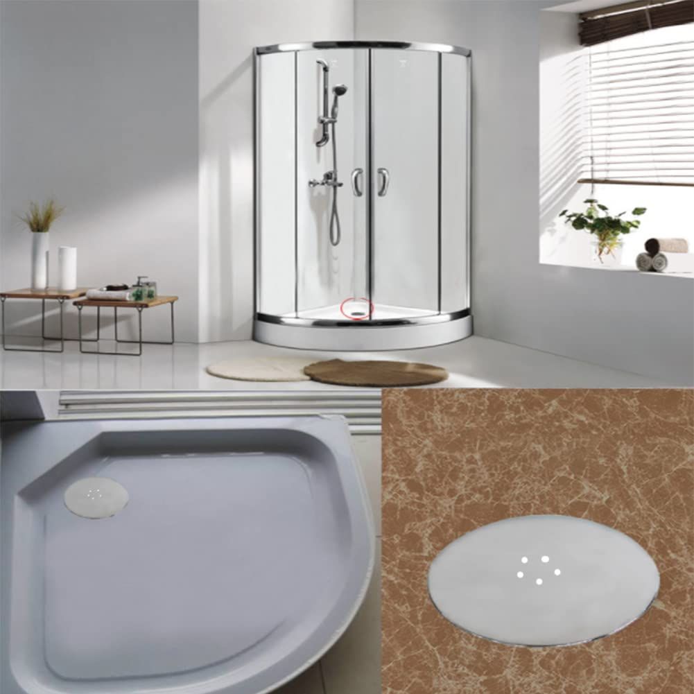 Shower Drain Cover, Shower Waste Trap Cover Plug Hole Cover Shower Trap Cover view 5