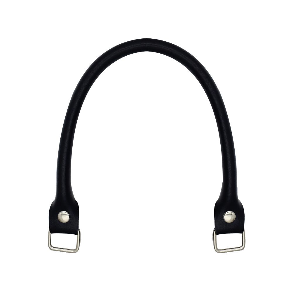 2Pcs Genuine Leather Bag Handles 38cm Purse Straps with Clasp Cowhide Leather view 9