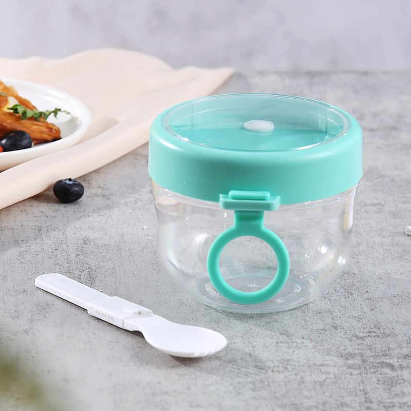 2 Pcs Overnight Oats Container with Lids and Spoons view 7