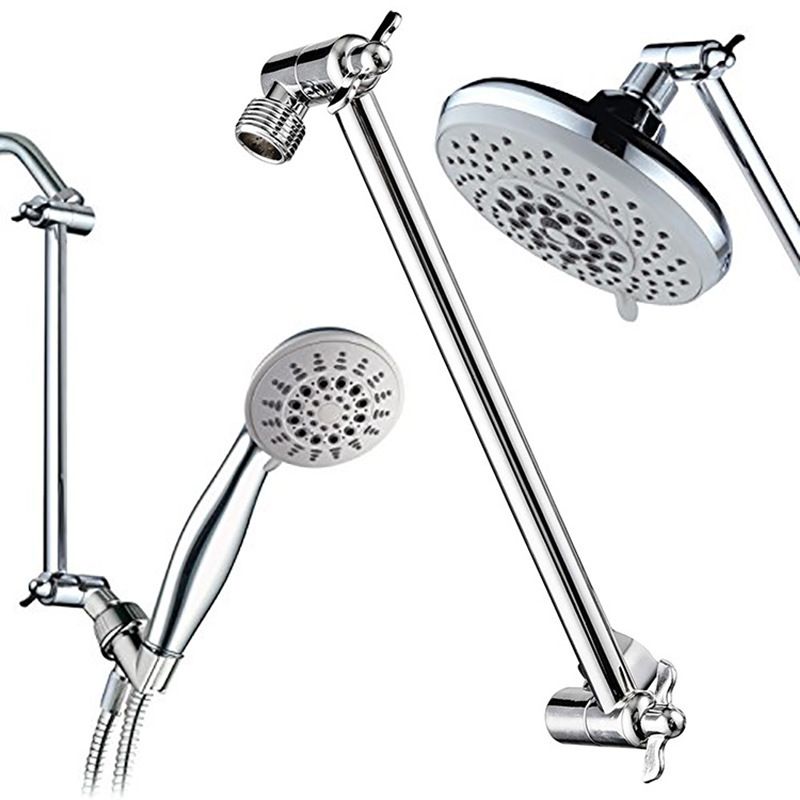 11 Inch Extra Long Adjustable Shower Head Extension Arm With Locking Set Screw view 5