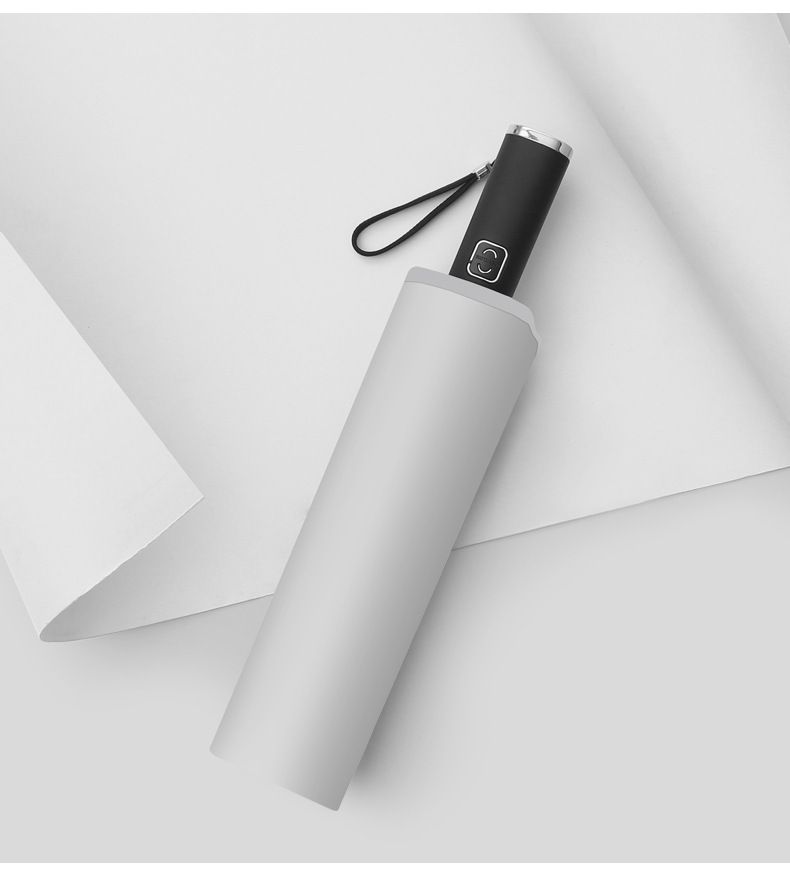 Round-Corner Anti-Poking Sunny and Rainy Umbrella with Reflective Strip view 7