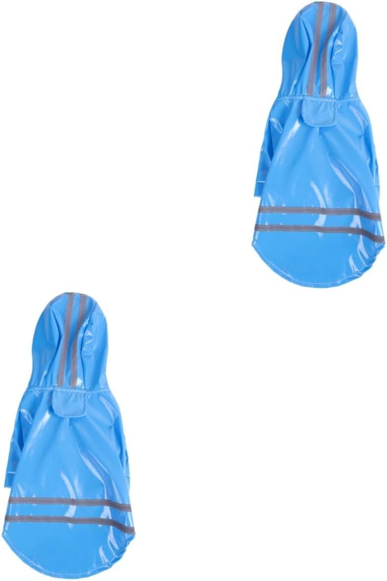 Dogs Raincoat for Dogs Dog Rain Hoodie Pet Rain Slicker Pet Rain Coat Poncho view 9