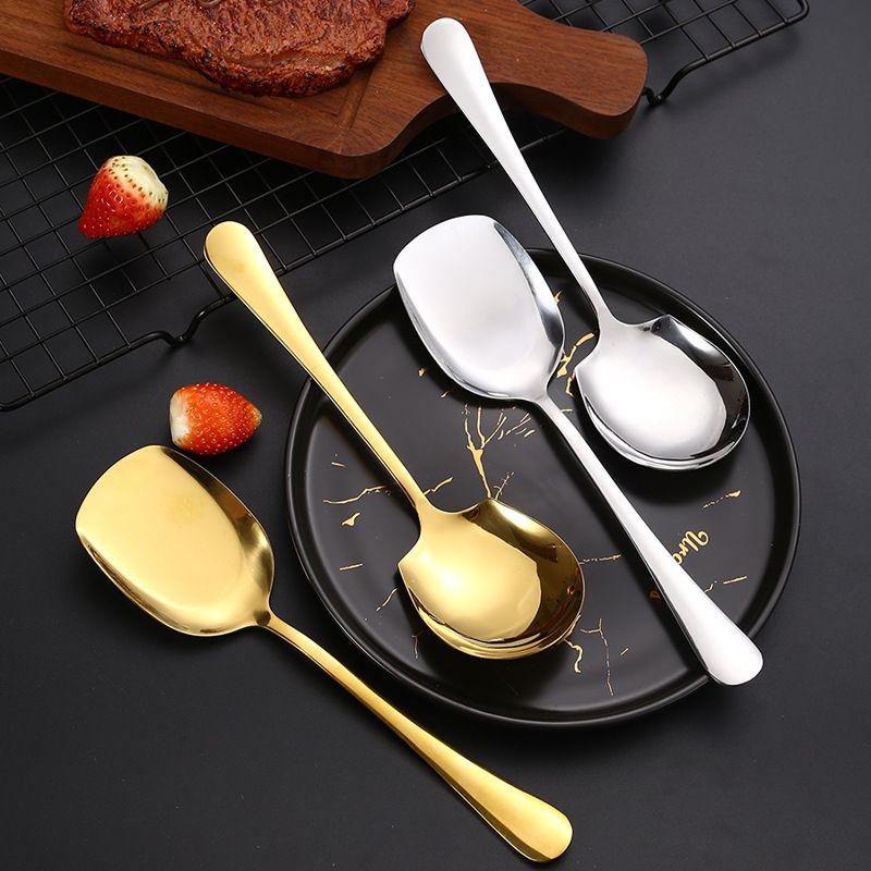 4pcs Male Spoon Male Shovel Flatware Coffee Spoons Soup Spoons Coffee Scoop view 4