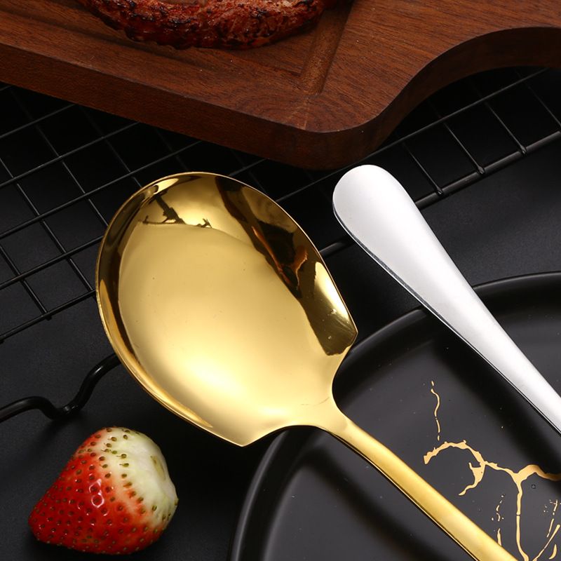 4pcs Male Spoon Male Shovel Flatware Coffee Spoons Soup Spoons Coffee Scoop view 9