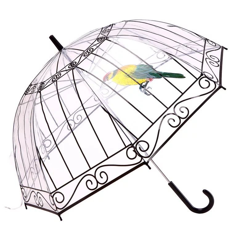 Clear Bubble Umbrella for Girls and Women view 2