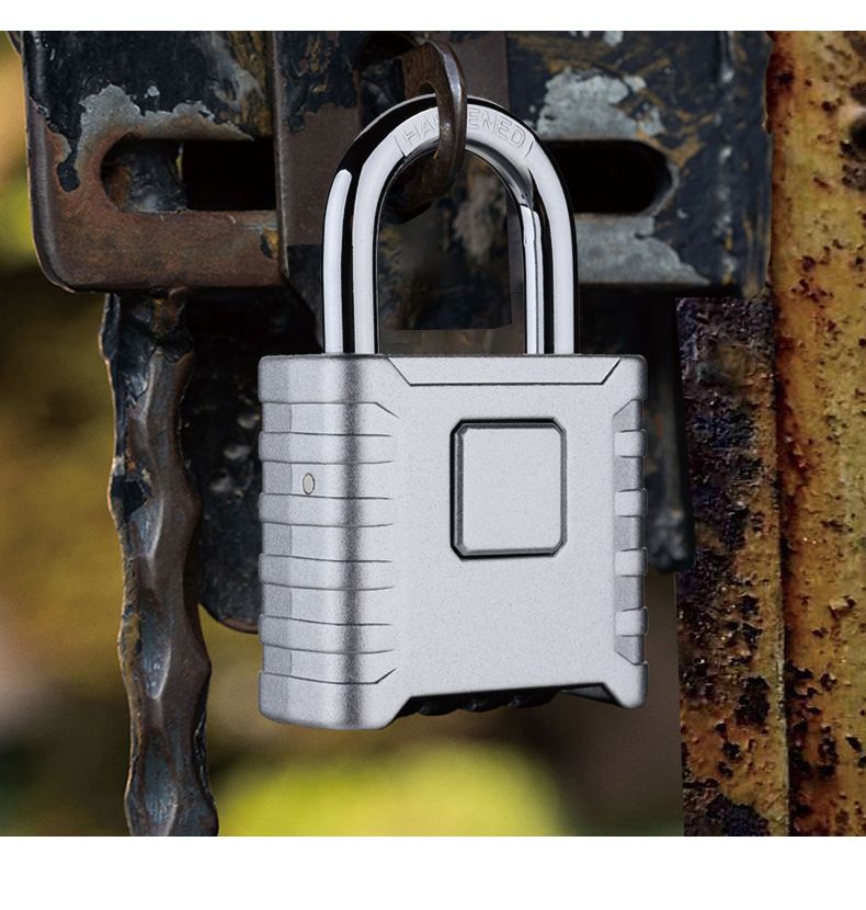Large Outdoor Padlock [One-Touch Unlocking] High Security Weatherproof view 3